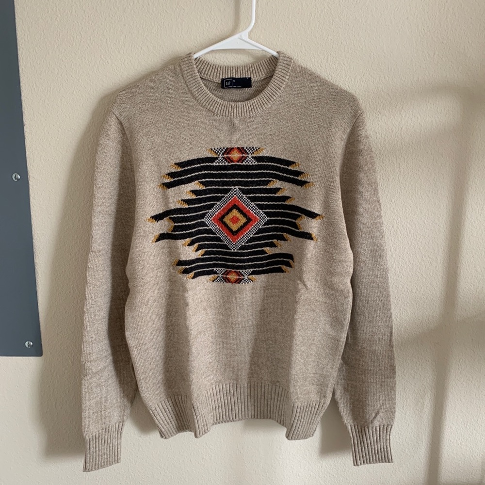 Gap Sweater with Southwestern Print